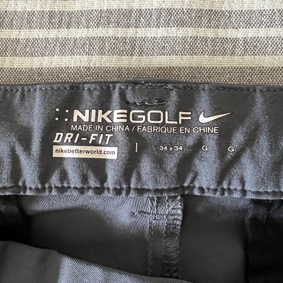 Grey Nike Golf Pants - Picture 4 of 4